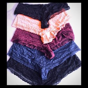Victoria’s Secret Cheeky lace panties
